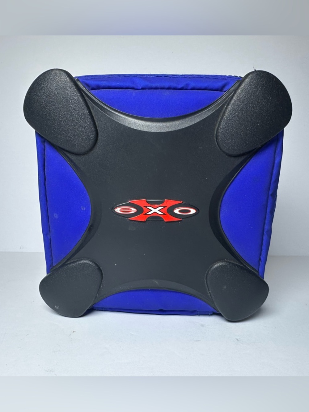 Vintage Fellowes EXO CD DVD Games-32 Disc STORAGE CASE-Shock Absorbing-Blue